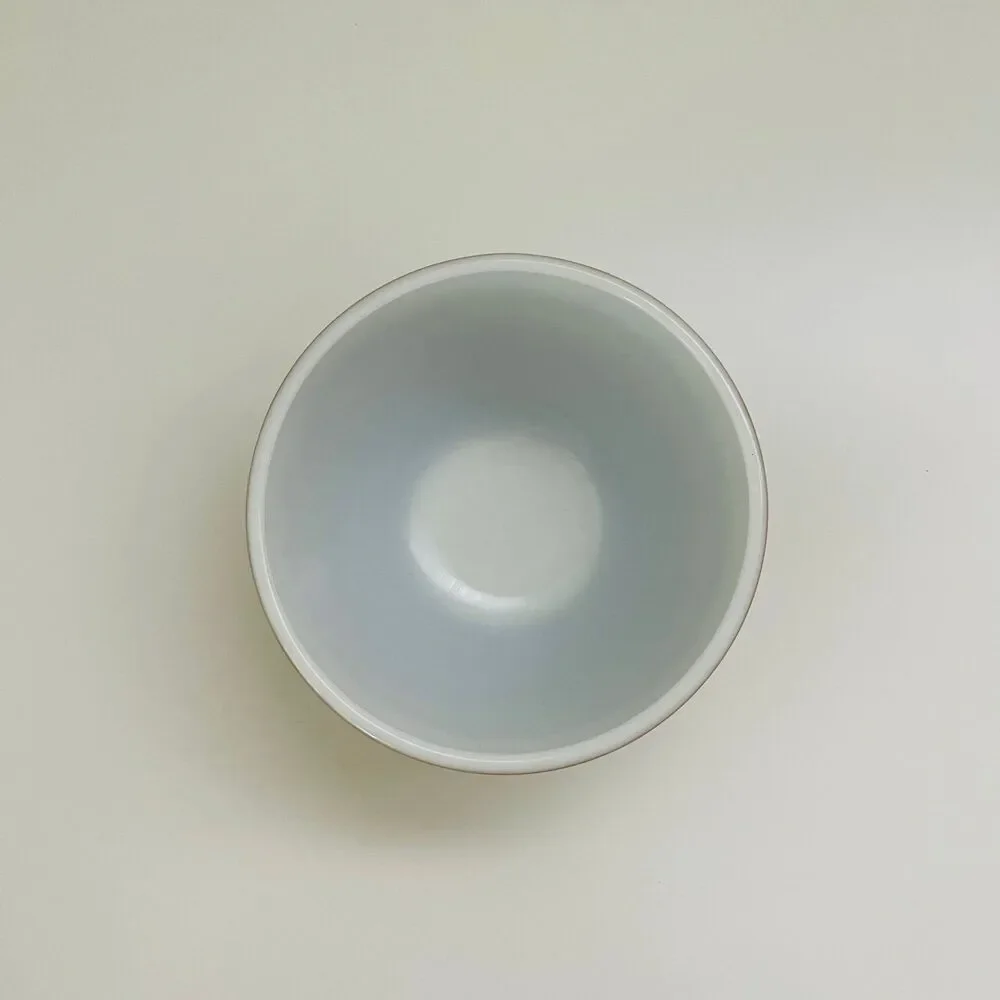 PYREX Brown White Woodland 401 Mixing Bowl 1.5 Pt